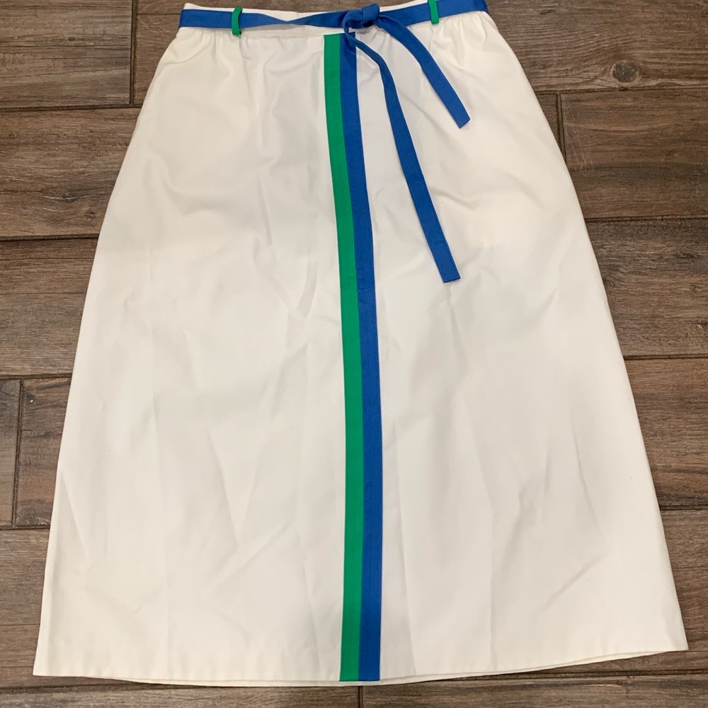 Vintage David Brooks LTD Women’s A-Line White Skirt